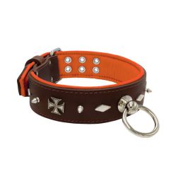 Medieval crosses with rhombuses and Spike with Lining Leather – KD01084/80/50/BR/11