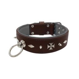 Medieval crosses with rhombuses and Spike with Lining Leather – KD01084/80/50/BR/12