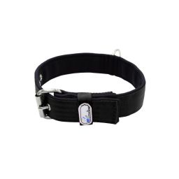 Belt collar polyester with neoprene lining – KI01003/60/40/BK/01