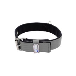 Belt collar polyester with neoprene lining – KI01003/60/40/GY/01