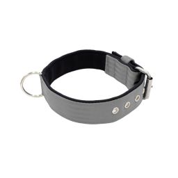 Belt collar polyester with neoprene lining – KI01003/70/40/GY/01