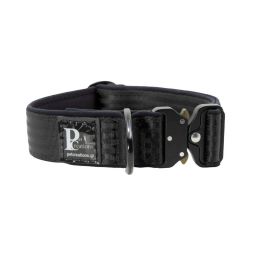 Belt collar Tactical polyester and neoprene lining – KI01008/40/40/BK/01