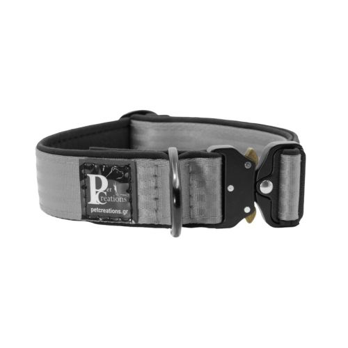 Belt collar Tactical polyester and neoprene lining – KI01008/40/40/GY/01