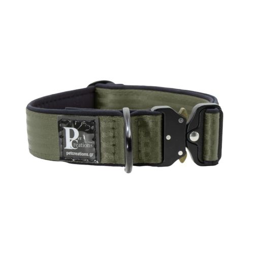 Belt collar Tactical polyester and neoprene lining – KI01008/40/40/KH/01