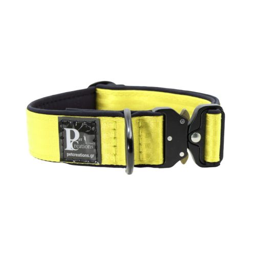 Belt collar Tactical polyester and neoprene lining – KI01008/40/40/YL/01