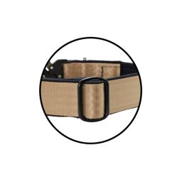 Belt collar Tactical polyester and neoprene lining with embroidery – KI01009/40/40/BE/01