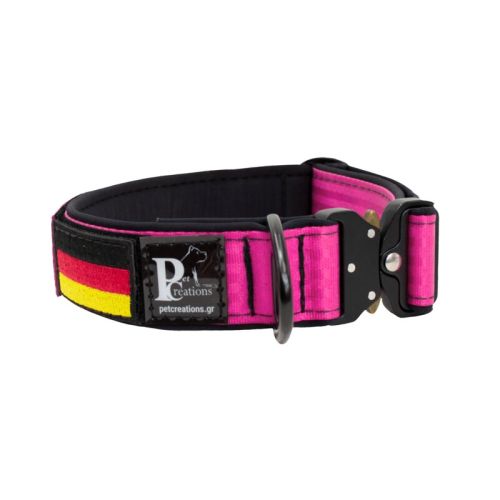 Belt collar Tactical polyester and neoprene lining with embroidery – KI01009/40/40/FU/01