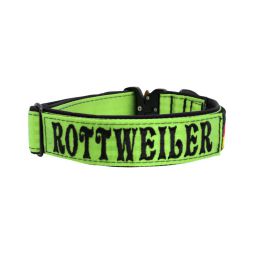 Belt collar Tactical polyester and neoprene lining with embroidery – KI01009/40/40/LM/01