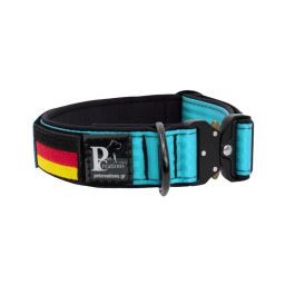 Belt collar Tactical polyester and neoprene lining with embroidery – KI01009/40/40/TU/01