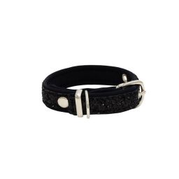 Glitter collar with neoprene lining – KI01012/35/20/BK/01