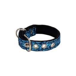 Glitter collar with neoprene lining – KI01012/35/20/LB/01