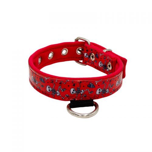 Belt collar polyester with neoprene lining with embroidery – KI01014/35/20/P1/04