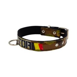 Vinyl print collar with neoprene lining – KI01019/65/40/P6/01