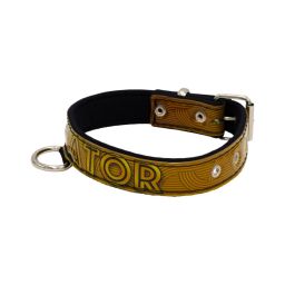 Vinyl print collar with neoprene lining – KI01020/65/50/P7/01