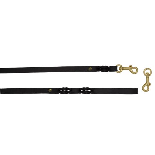 Leash Basic Leather – OD01001/100/15/BK/00/K02