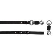 Leash Basic Leather – OD01001/100/20/BK/00/K07