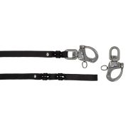 Leash Basic Leather – OD01001/100/20/BK/00/K10