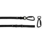 Leash Basic Leather – OD01001/100/20/BK/00/k15