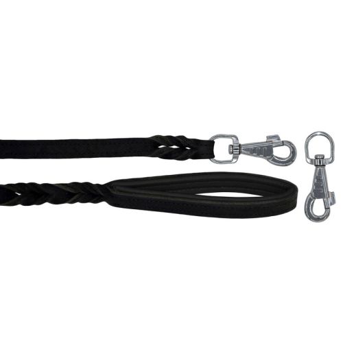 Leash Basic Leather and Lining Leather – OD01002/100/20/BK/01/K03