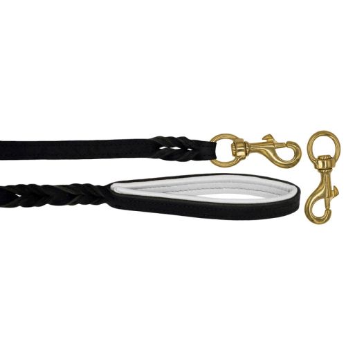 Leash Basic Leather and Lining Leather – OD01002/100/20/BK/02/K04