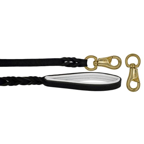 Leash Basic Leather and Lining Leather – OD01002/100/20/BK/02/K06