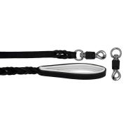 Leash Basic Leather and Lining Leather – OD01002/100/20/BK/02/K07