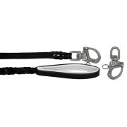 Leash Basic Leather and Lining Leather – OD01002/100/20/BK/02/K10