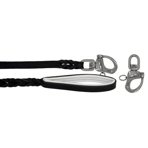 Leash Basic Leather and Lining Leather – OD01002/100/20/BK/02/K10