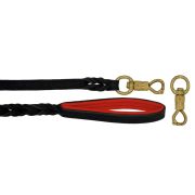 Leash Basic Leather and Lining Leather – OD01002/100/20/BK/04/K08