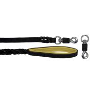 Leash Basic Leather and Lining Leather – OD01002/100/20/BK/06/K07