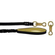 Leash Basic Leather and Lining Leather – OD01002/100/20/BK/06/K08