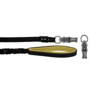 Leash Basic Leather and Lining Leather – OD01002/100/20/BK/06/K09