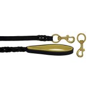 Leash Basic Leather and Lining Leather – OD01002/100/20/BK/06/K11