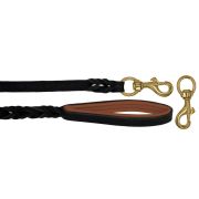 Leash Basic Leather and Lining Leather – OD01002/100/20/BK/08/K04