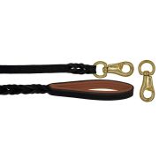 Leash Basic Leather and Lining Leather – OD01002/100/20/BK/08/K06