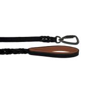 Leash Basic Leather and Lining Leather – OD01002/100/20/BK/08/K15