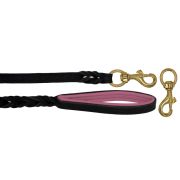 Leash Basic Leather and Lining Leather – OD01002/100/20/BK/10/K04