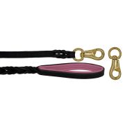 Leash Basic Leather and Lining Leather – OD01002/100/20/BK/10/K06