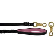 Leash Basic Leather and Lining Leather – OD01002/100/20/BK/10/K08