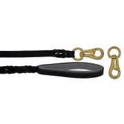 Leash Basic Leather and Lining Leather – OD01002/100/20/BK/12/K06