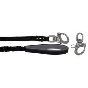 Leash Basic Leather and Lining Leather – OD01002/100/20/BK/12/K10