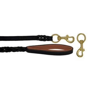 Leash Basic Leather and Lining Leather – OD01002/150/20/BK/08/K11