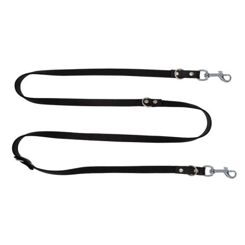 Training leash Leather and Lining Leather – OD01003/200/15/BK/00/K01