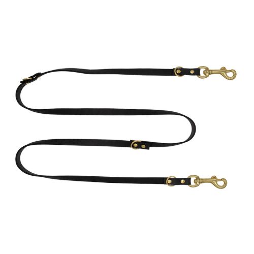 Training leash Leather and Lining Leather – OD01003/200/15/BK/00/K02