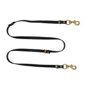 Training leash Leather and Lining Leather – OD01003/200/20/BK/00/K04