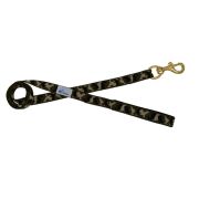 Leash  Polypropylene with woven-in pattern with neoprene lining – OI01003/100/25/CA/01/K04