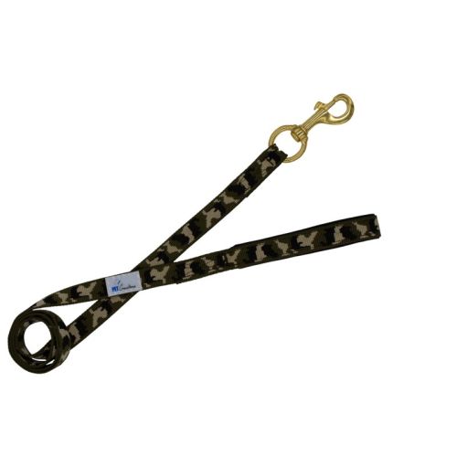 Leash  Polypropylene with woven-in pattern with neoprene lining – OI01003/100/25/CA/01/K11