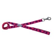 Leash  Polypropylene with woven-in pattern with neoprene lining – OI01003/100/25/CF/01/K03