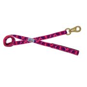 Leash  Polypropylene with woven-in pattern with neoprene lining – OI01003/100/25/CF/01/K06