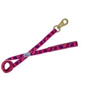 Leash  Polypropylene with woven-in pattern with neoprene lining – OI01003/100/25/CF/01/K06